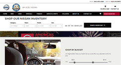 Desktop Screenshot of jimsigelnissan.com